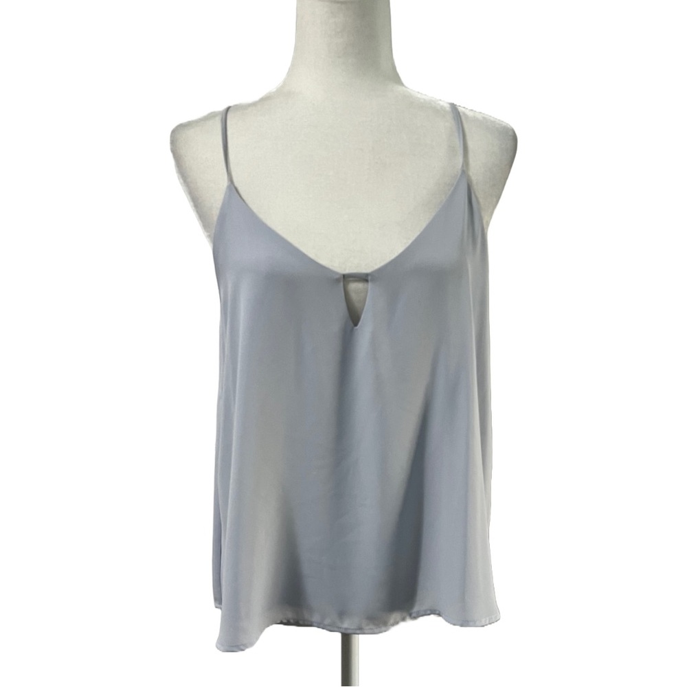 Lush Swingy Keyhole Tank Blouse - Picture 2 of 8